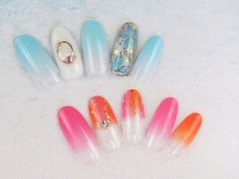 エスニック×フラワー