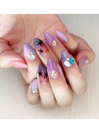ヤシの木ネイル