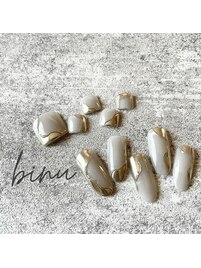 ミラーニュアンスネイル