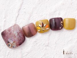 フットブラウン×イエロー9480円