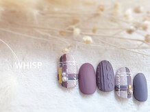 ウィスプ(WHISP)/チェックニット/パラジェル込み