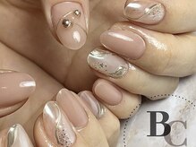 ビーカラーズネイル(BeColorsNail)/ミラーアレンジネイル