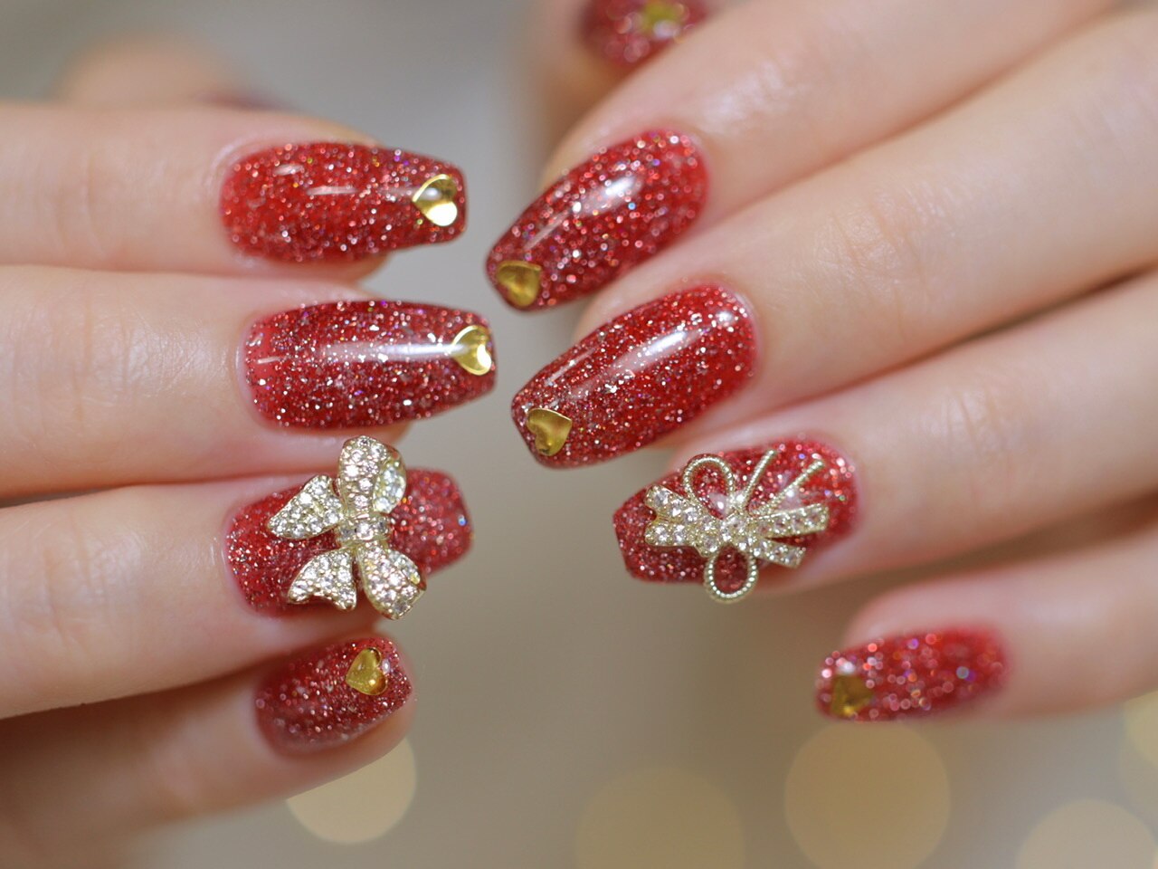 クリスマスネイル パーツ¥1000：PG008530760｜幻之花ネイルのフォト