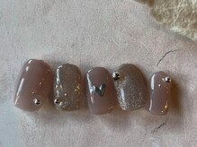 アイネイルズ 梅田店(I nails)/マグネットミラーハート