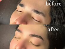 エムズアイブロウ 難波店(M’sアイブロウ)/メンズHBL☆before→After #眉毛