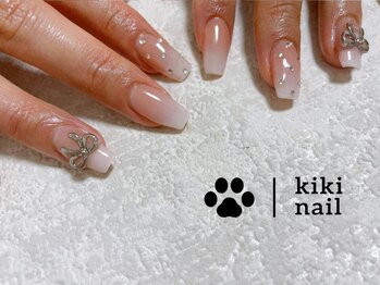 キキネイル たまプラーザ店(kikinail)/メタルリボンネイル