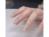 爪の強化！クリアジェルネイル