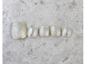 ネイルルーム エルナ(nail room ELNA)/フット定額デザイン￥9000