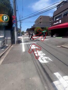 イベリス バイ プロデュース 町田店(Iberis by Produce)/ ～JR町田駅からのサロン経路～