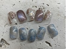 ネイルサロン エーナイン 札幌大通本店/レトロカジュアルデザイン