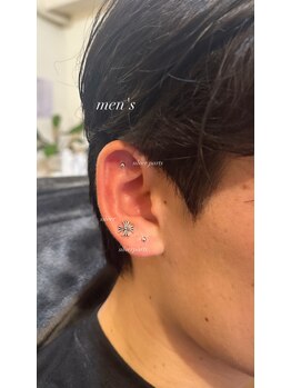 エナ バイ アオヒゲ(ena by AOHIGE)/耳つぼジュエリー・メンズ