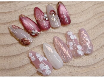 3月定額ネイル　8500円