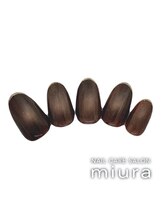 ネイルケアサロン ミウラ 井の頭通り店(miura)/秋の定額ジェルアート　9460円