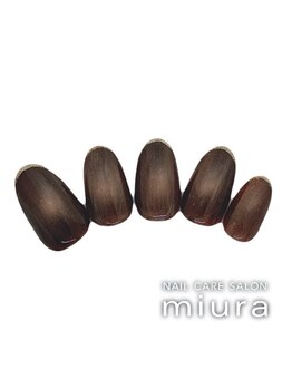 ネイルケアサロン ミウラ 井の頭通り店(miura)/秋の定額ジェルアート 9460円