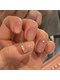 テンドットネイル(10.nail)の写真/【私の爪かわいい！PCを触るたび気分とモチベUP♪】いつものファッションに映える、オトナ可愛い指先へ◎