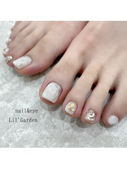 リルガーデン 新宿南口(Lil' Garden)/ホワイトマーブル×フット