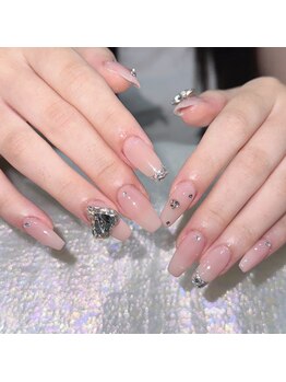 クイーンズビューティーサロン 新宿本店(Queen's beauty salon)/チップ長さ出し10本定額コース