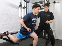 キースタイルフィットネス/男性のたくましい脚も作れる！