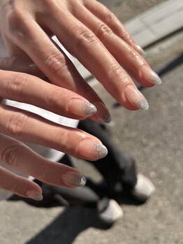 アロナ ネイルサロン アンド スクール(alona)/Blue lame