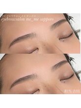 メメ サッポロ(me_me sapporo)/眉スタイリングで印象を変えます