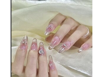 バイムーンサロン(By Moon Salon)/マグネットフレンチネイル