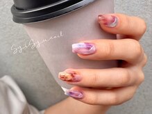 ネイルアンドアイラッシュ シシュ なんば本店(nail&eyelash SyiSyu)/インクネイル ￥8800