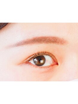 アイブロウメニューがあるサロン