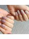 Aureli nail salon【オレリ】フィルイン/パラジェル/巻き爪矯正の写真/上品な超微粒子マグネットやくすみカラーなど◎200色以上から選べる大人のシンプルネイル♪