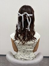 ミカヅキ 赤坂/アレンジハーフアップ！