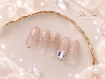 プティネイル(Puti Nail)の写真/【初回オフ無料/何度でも同価格♪新宿駅近】プレミアムジェルコース￥8250★可愛いネイルで気分もup♪