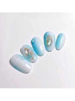 エトワール 大垣店(Etoile)/縦グラデーションネイル