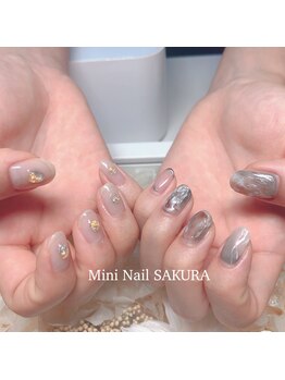 ミニ ネイル サクラ(Mini Nail SAKURA)/ニュアンスネイル