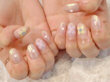 ラルネイル 大宮(Lull. nail)/＃オーロラネイル＃クリアネイル