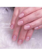 クイーン ビューティーサロン(Queen)/ちゅるん美爪ワンカラー