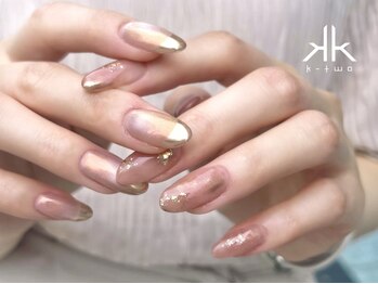 ケーツーネイル(k-two nail)の写真/パラジェルライセンス取得済みの高技術スタッフのみ在籍！オフィスネイル/シンプルニュアンスが得意◎