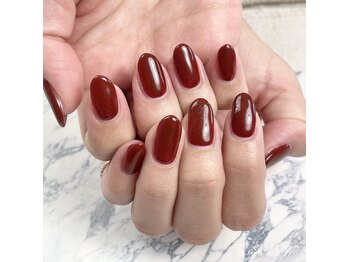 ヘアーアンドネイル ルシア(Hair&Nail Lucia)/秋色ワンカラーネイル!