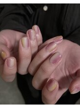 グラウネイル(glaw nail)/縦グラデーション