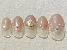 ネイルビート(NAIL BEAT)/ホロフラワーネイル