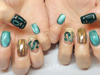 ヌル ネイル 新宿(NURU NAIL)/個性派/ニュアンス/定額/新宿