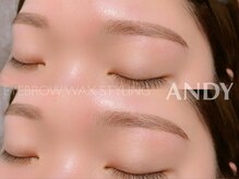 アンディ(ANDY)の雰囲気（自眉毛を活かしながら印象が変わる/お手入れ初めての方にも◎）