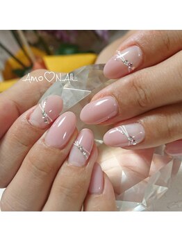 アモ ネイル(Amo NAIL)/上品ネイル