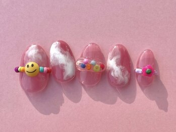 ネイルマフィア 渋谷(NAIL MAFIA)/カラフルヒッピーネイル