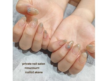 プライベート ネイルサロン マーマ(murmur)/キラキラネイル