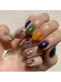 アシンメトリーネイル