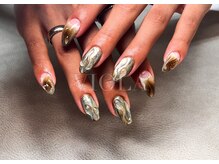 ヴィオラ(VIOLA)/ミラーネイル/海外風