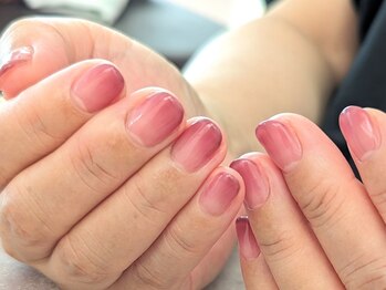 エムスラッシュ ネイル センター北店(M.SLASH)/パラジェル　グラデーション