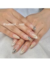 エムネイル ブランチ(Mネイル branch)/satomi担当:ブライダルネイル