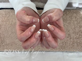 リオッサ オブ ラグーン(RIOSSA of Lagoon)/大人かわいいフレンチネイル