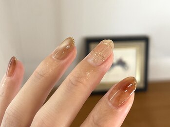 アメリアンドカシェット(Amelie&Cachette)/ニュアンスネイル:maika