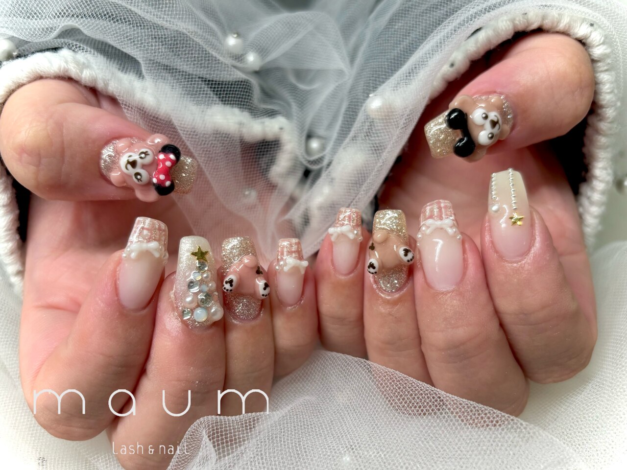 2025年-2026年冬トレンド】3Dキャラクターのネイルデザイン集｜人気順